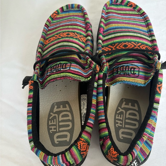 Hey Dude Slip on Shoes Wally Serape Mesa Verde , ladies 11 or mens 8 - Picture 6 of 11